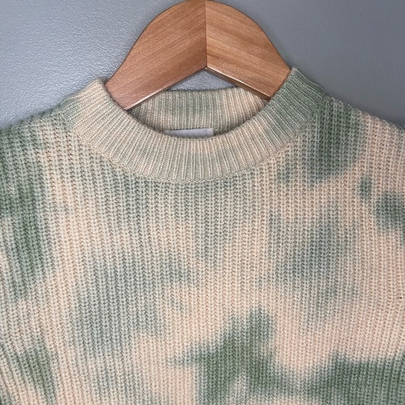 Princess Polly Cream Green Tie Dye Sweater - Picture 6 of 12
